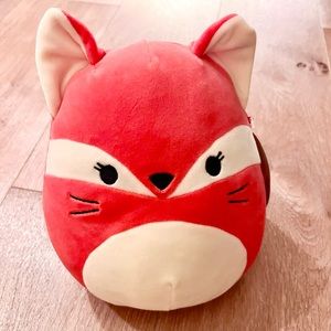 Nwt FIFI FOX squishmallows Kelly toys pink plush stuffed toy plushy 8”